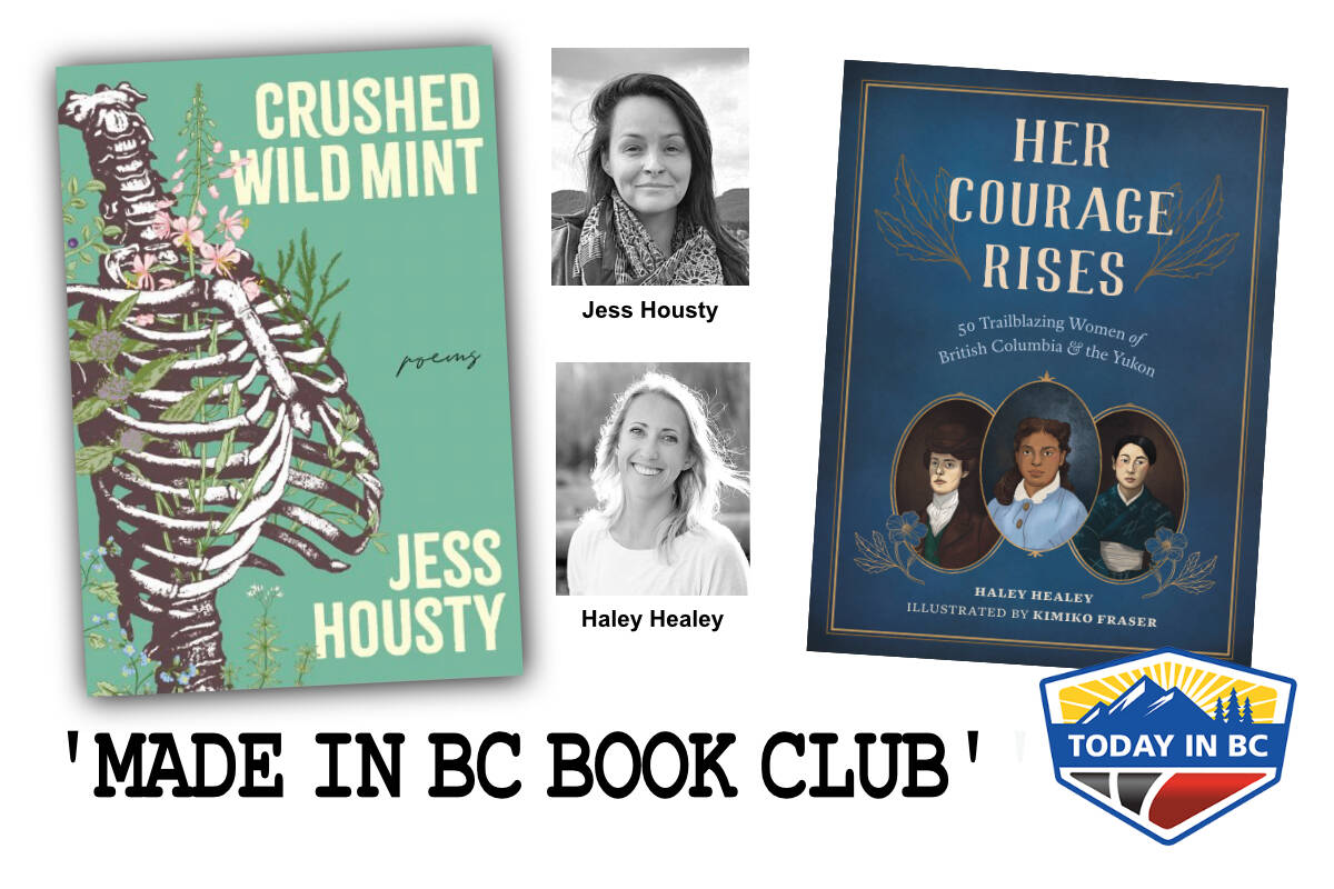 Haley Healey was nominated for a B.C. and Yukon Book Award and Jess Housty found her way to the top of the B.C. best sellers list. (Submitted photos)