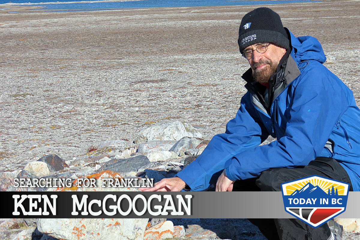 Ken McGoogan, author of Searching for Franklin on Beachey Island. (Submitted photo)