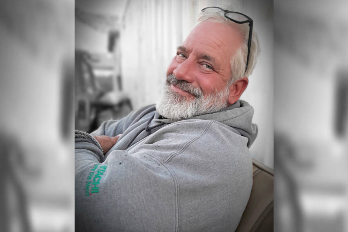 The death of Kamloops resident Mark Hoffman, last seen on Dec. 15, is now being classified as a homicide. Hoffman’s body was found west of Highway 5 south of Kamloops on Dec. 16. (Photo credit: RCMP)