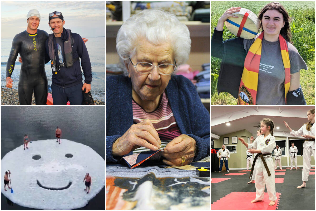 Good news stories happened all throughout B.C. this year, from young and old. (Black Press Media files)