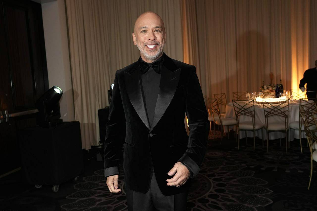 Host Jo Koy arrives at the 81st Golden Globe Awards on Sunday, Jan. 7, 2024, at the Beverly Hilton in Beverly Hills, Calif. (AP Photo/Chris Pizzello)