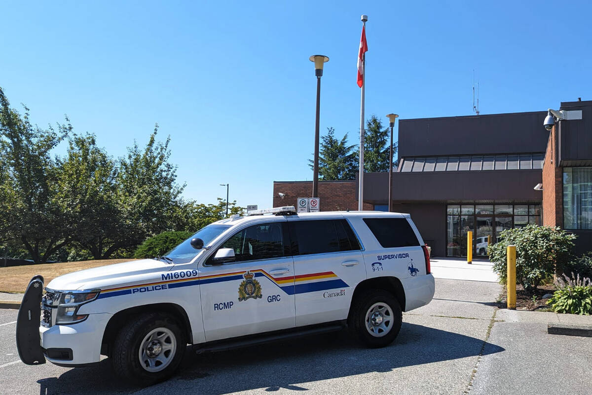 A man was taken into custody after a break-and-enter in Hatzic last weekend. /Mission RCMP Photo