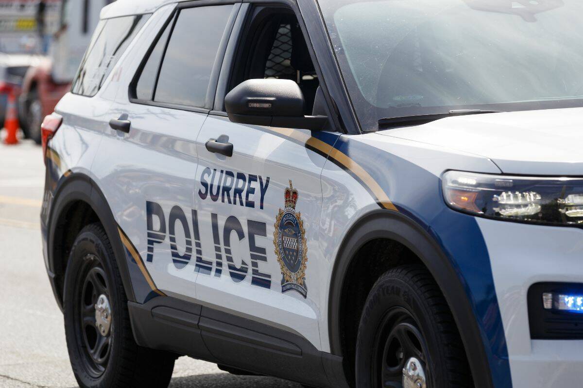 The Surrey Police Union says 10 recruits are going without pay and benefits. (File photo: Anna Burns)
