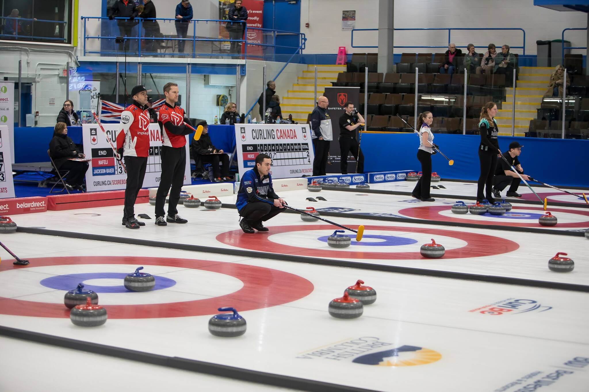 The B.C. Curling Championships in Esquimalt. Photo courtesy of Curl BC