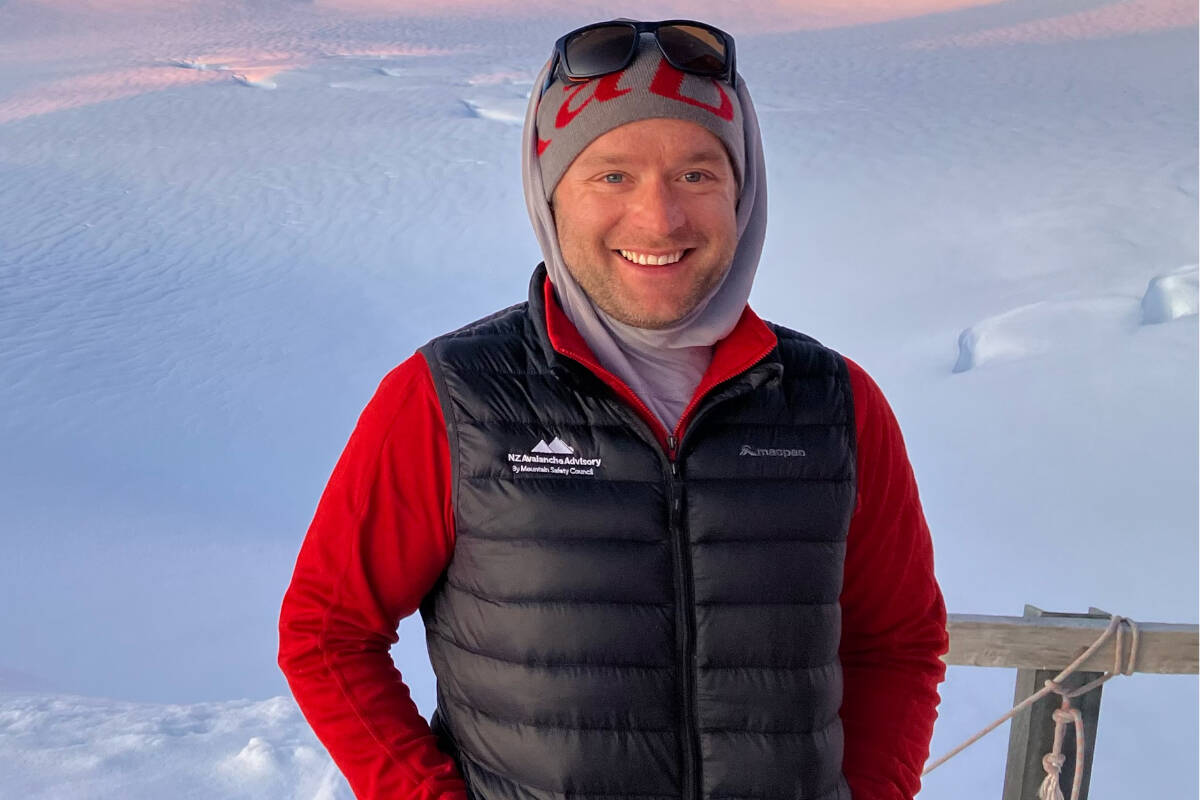 Lewis Ainsworth, a guide employed by Northern Escape Heli Skiing was one of four people injured in a helicopter crash north of Terrace Jan. 22. Ainsworth, a New Zealander, succumbed to his injuries becoming the fourth fatality in the incident. (New Zealand Mountain Guides Association/Facebook)