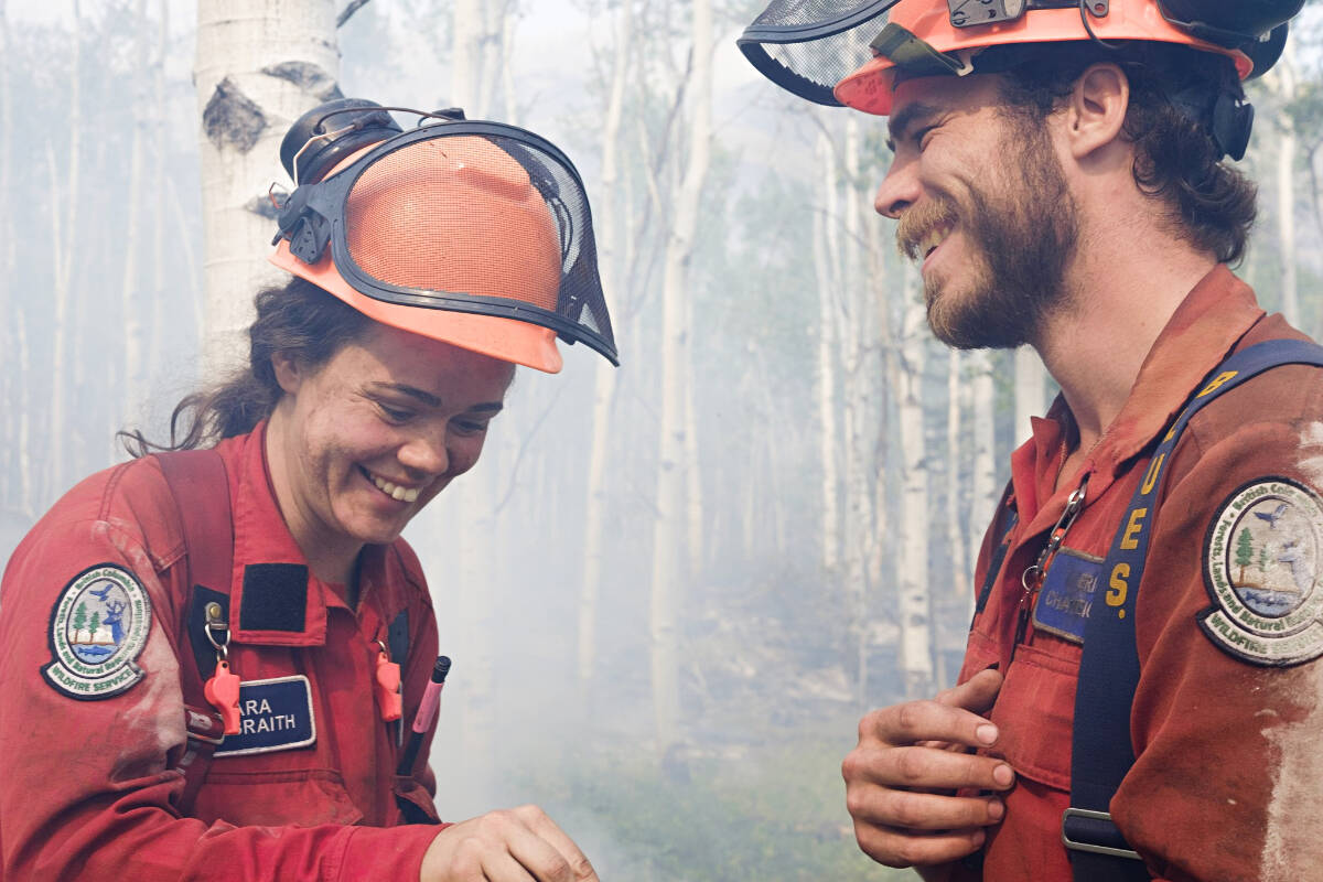 The BC Wildfire Service is expanding its efforts to recruit wildland firefighters from First Nations and rural and remote communities. (Photo credit: BC Wildfire Service)