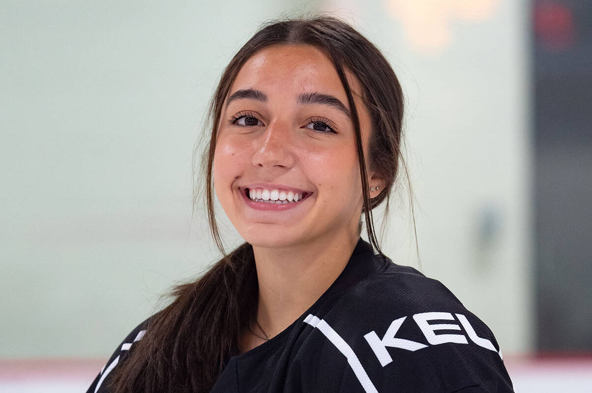 Maddie Leaney of Union College was named as one of the players on the Hockey Commissioners Association’s National Women’s Rookie of the Year watch list. (Canadian Sports School Hockey League/Special to The News)
