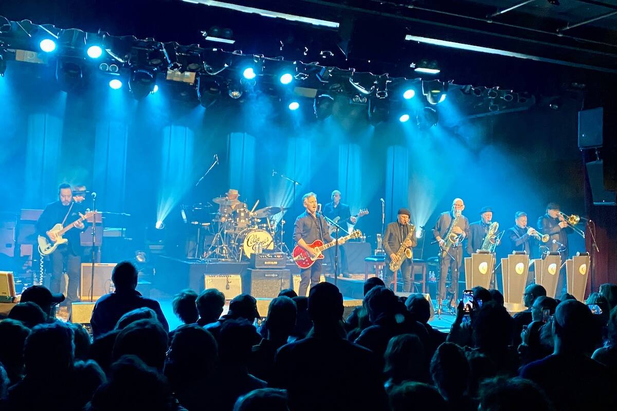 Colin James & the Little Big Band at the Commodore Ballroom in Vancouver on Friday, Feb. 2, 2024. (Photo: Tom Zillich)
