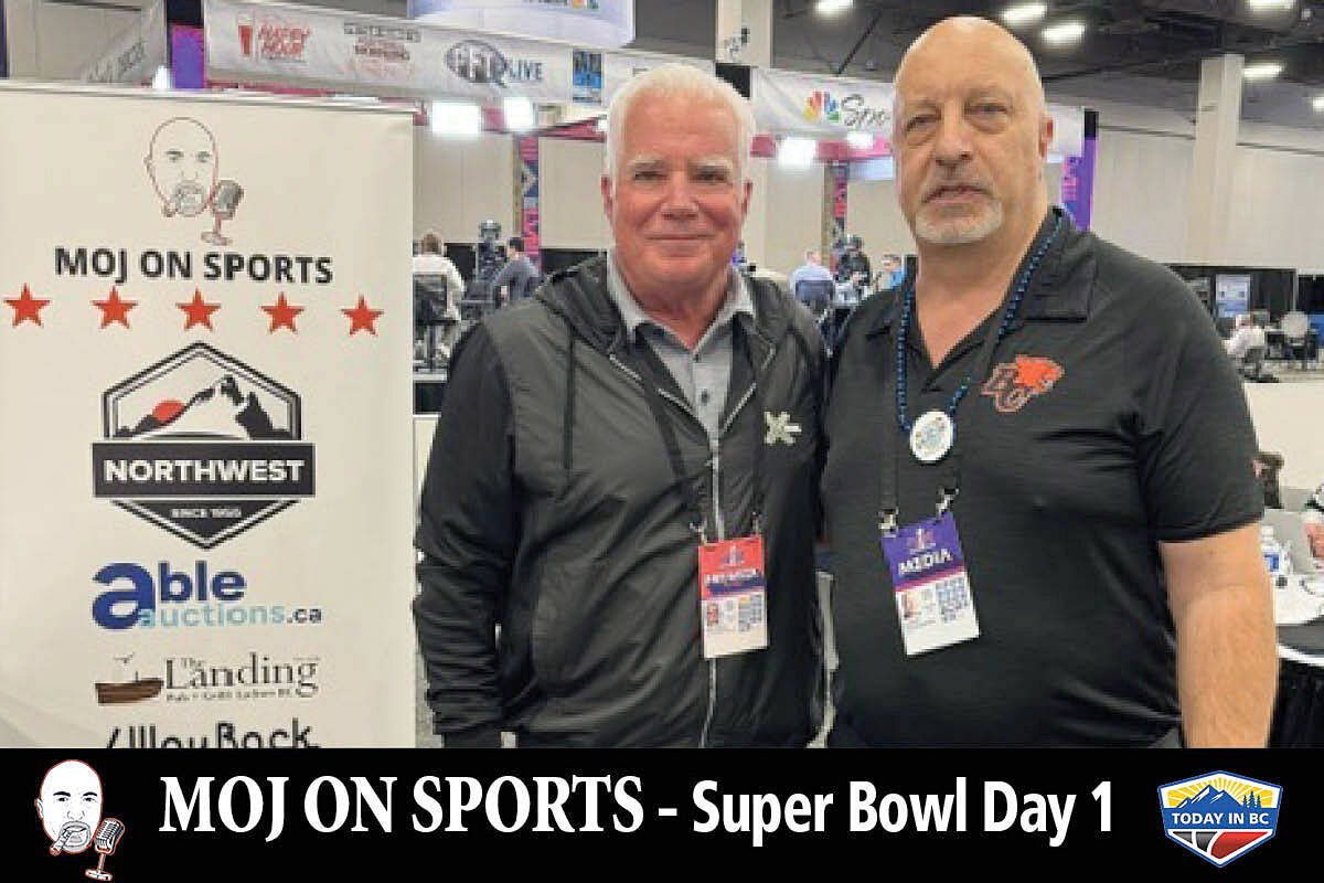 Bob Marjanovich, right, and former Atlanta Falcons head coach Mike Smith. (Contributed photo)