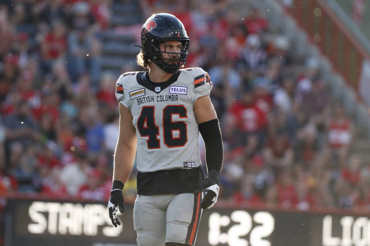 Vernon’s Ben Hladik has signed a two-year contract extension with the CFL’s B.C. Lions. (B.C. Lions/X photo)