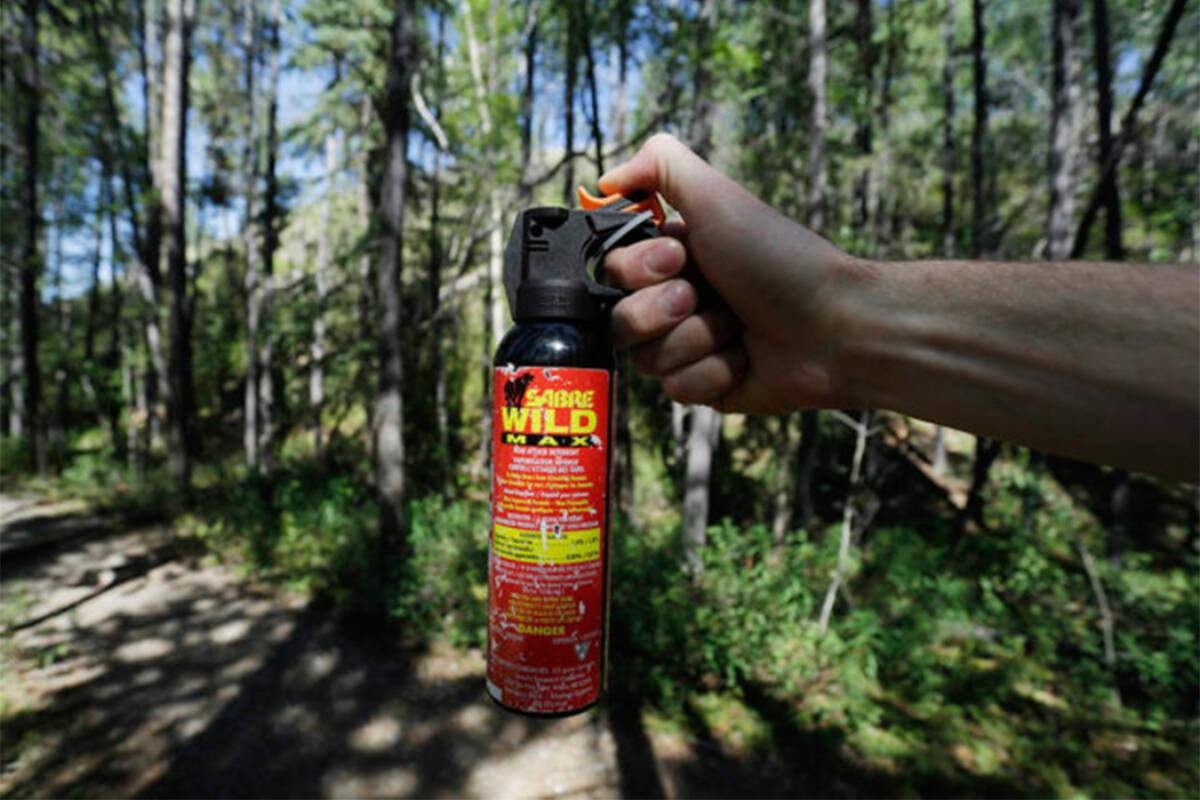 Some Vancouver businesses are failing to follow a new bylaw restricting bear spray sales, police found during an undercover shopping operation. (Joel Krahn/Black Press Media)