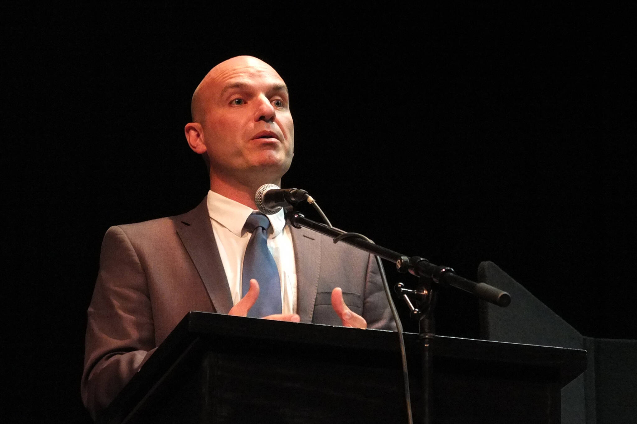 Minister of Water, Land and Resource Stewardship Nathan Cullen is rejecting criticisms of proposed amendments to the Land Act, saying First Nations won’t get a veto, as claimed by critics. (Black Press Media file photo)