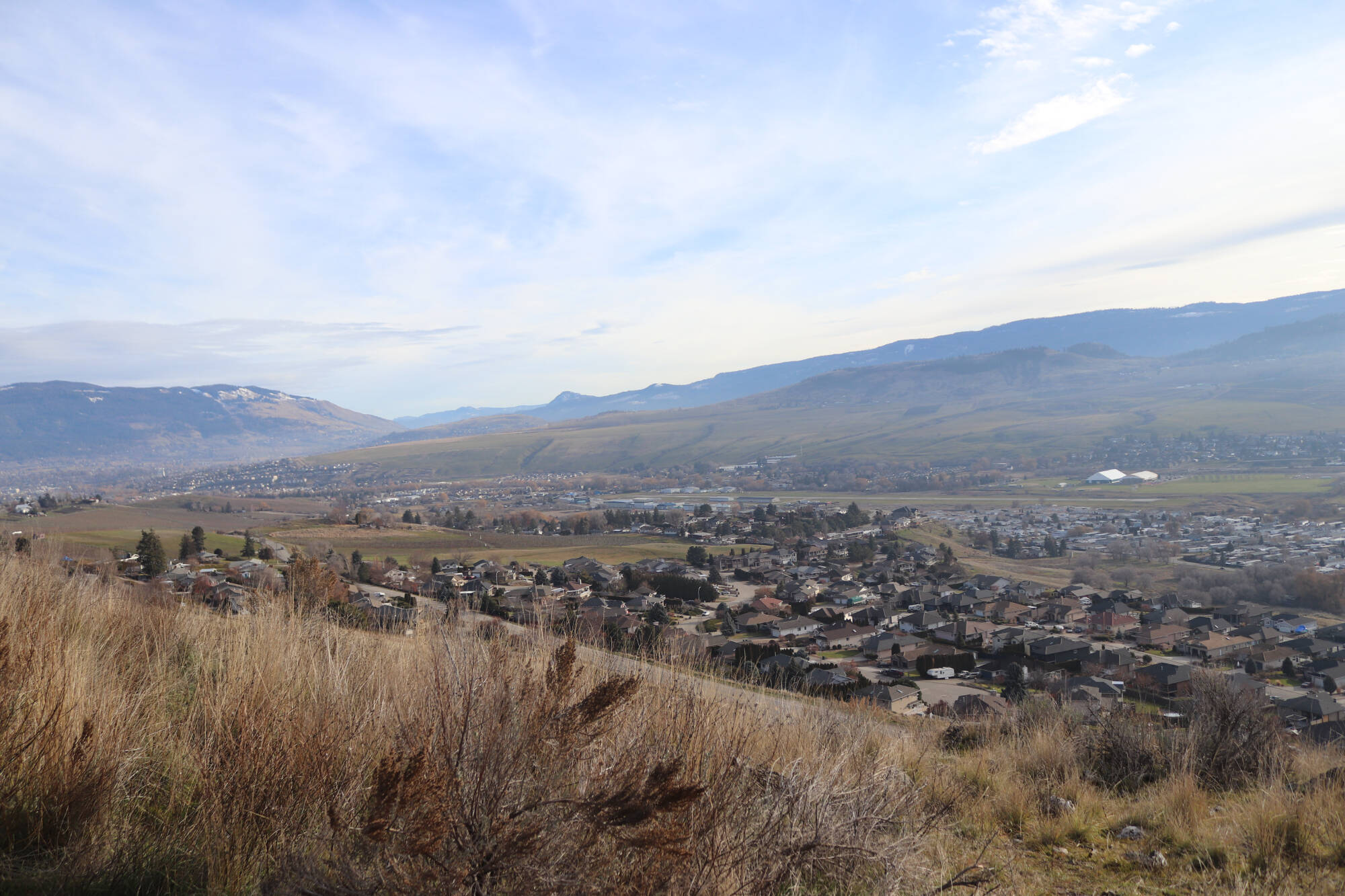 A daily maximum temperature record was broken in Vernon, Penticton and Summerland on Sunday, Feb. 25, 2024, which all broke 38-year-old records. (Brendan Shykora - Morning Star)