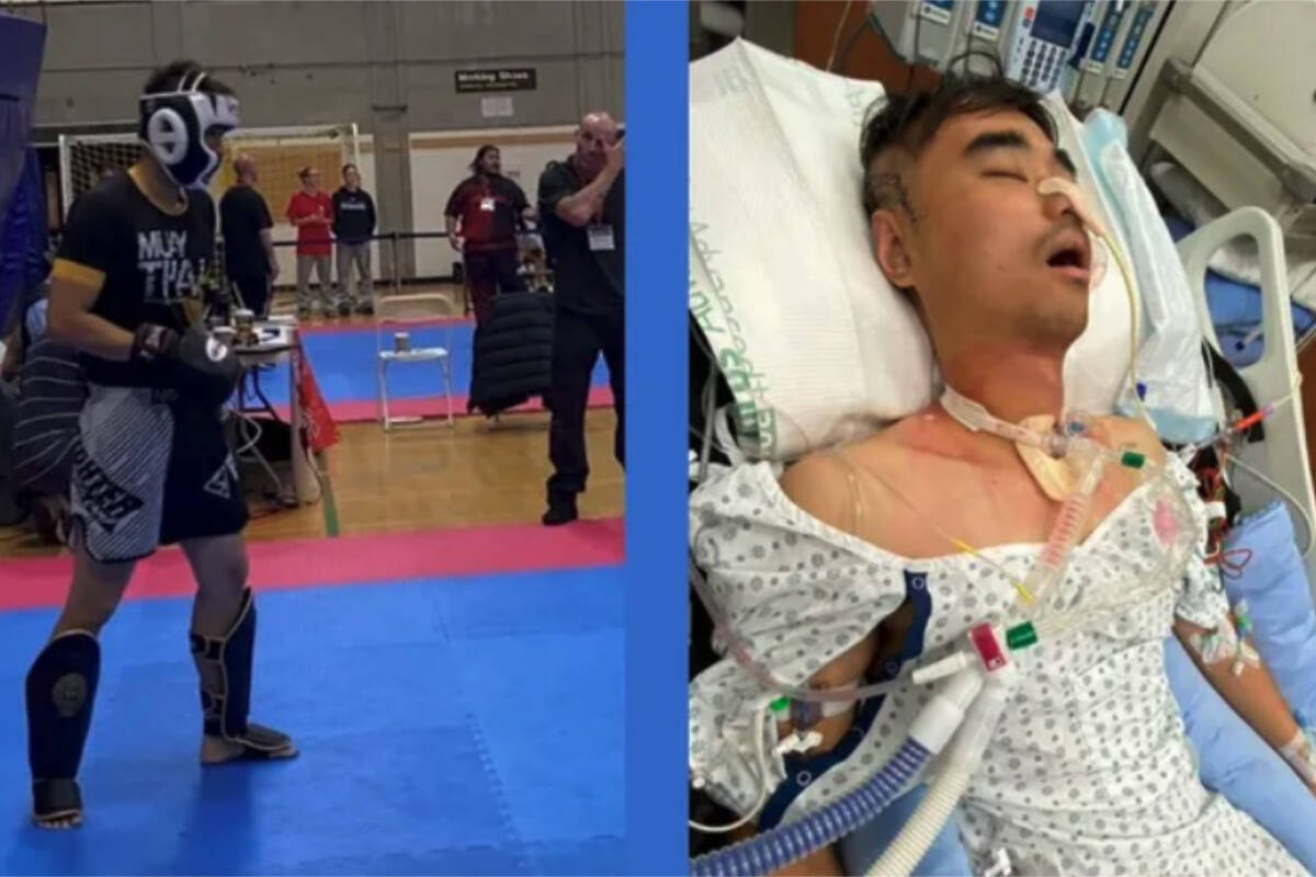 University of British Columbia international student Zhenhuan Lei is in a vegetative state following a martial arts tournament, according to his mother. She has filed a lawsuit against the tournament organizers and host. (GoFundMe)