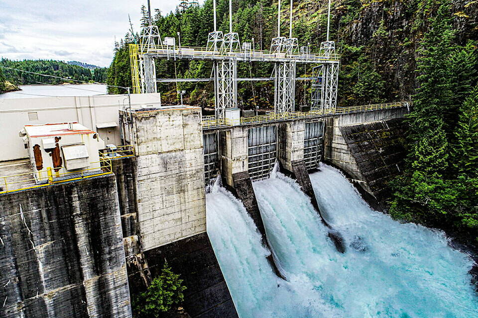 BC Hydro is looking to having more power produced from clean energy sources, like hydro, wind and solar, and less from fossil fuels as the province tries to deal with increasing climate change. (BC Hydro photo)