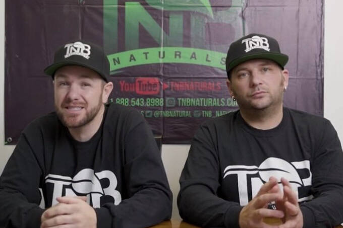 Based in Vernon, TNB Naturals' owners Travis Rypkema and Josh Brazier, are excited to see their product hit Canadian Tire shelves. (Contributed)