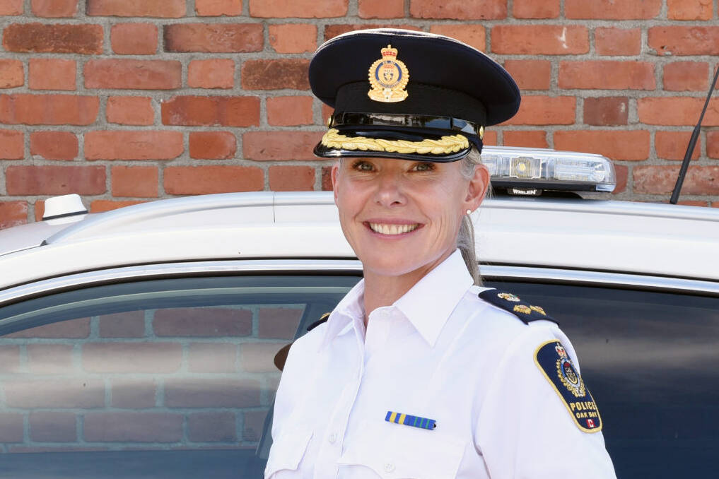Oak Bay Deputy Police Chief Julie Chanin takes over the chief constable role June 1. (Black Press Media file photo)