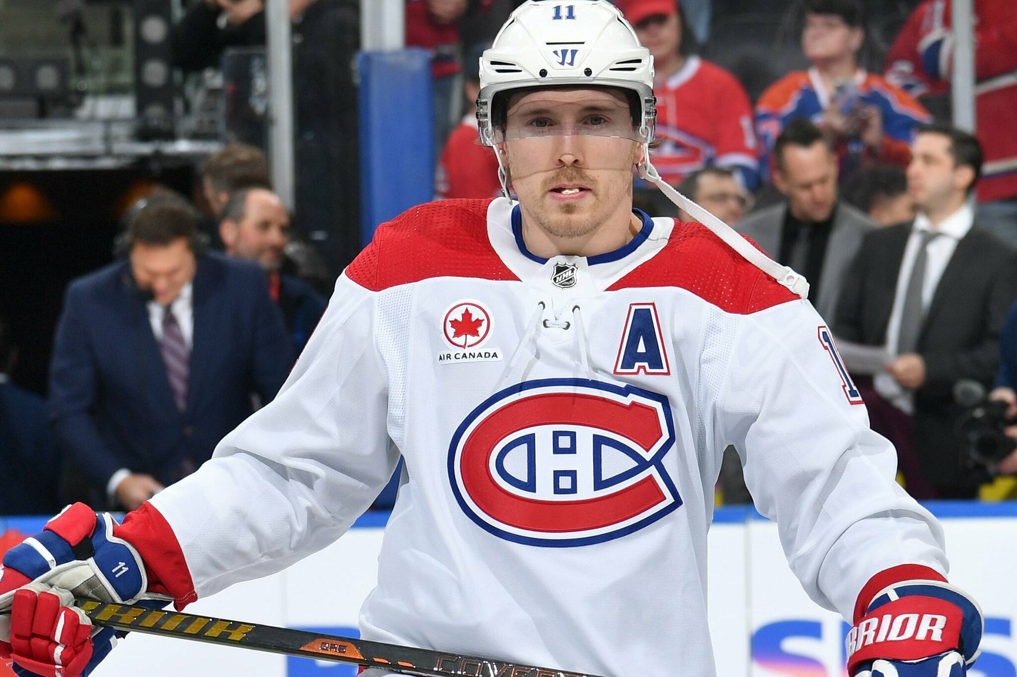 Hockey has been a nice escape for Montreal’s Brendan Gallagher, whose mother Della is battling brain cancer. Montreal Canadiens photo