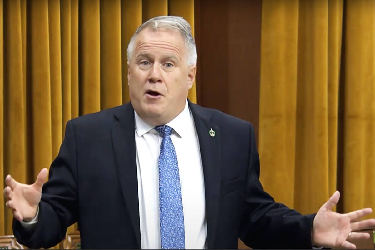 B.C. MP Marc Dalton of the federal Conservatives is among seven MPs from B.C. would become eligible for a pension if the federal government moves the next federal election by one week and they lose. (Special to Black Press Media)