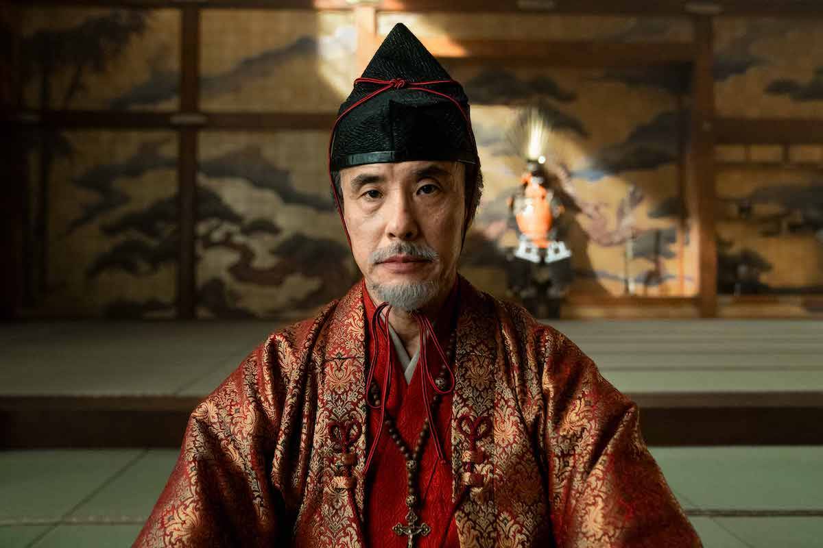Nelson actor Hiromoto Ida plays Lord Kiyama in the Disney+ series Shogun. “One hundred people on the set and suddenly totally quiet, on this beautiful Japanese set, just sitting the Japanese way with beautiful kimonos … that makes me very calm and I enjoy it, like I was here and lived this time before.” Photo: Katie Yu/FX