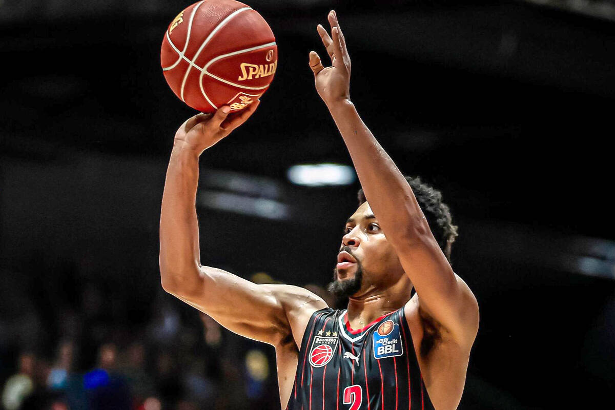 Vancouver Bandits have just signed high-scoring California guard Zach Copeland to the court. (Bamberg Baskets/Special to Langley Advance Times)