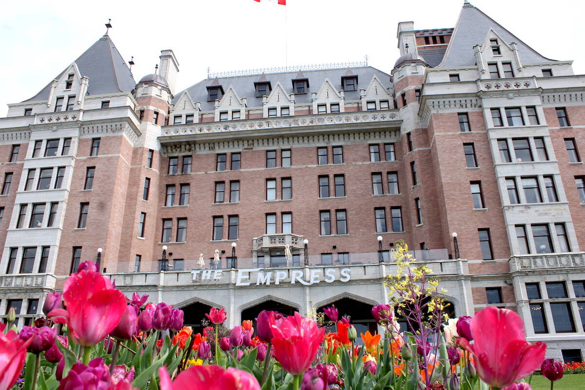 Several Victoria councillors will be reimbursed for a more than $125-per-head banquet that will be held at the Fairmont Empress’ Crystal Ballroom as part of the Association of Vancouver Island and Coastal Communities convention when it takes place in Victoria from April 12 to 14. (Jake Romphf/News Staff)
