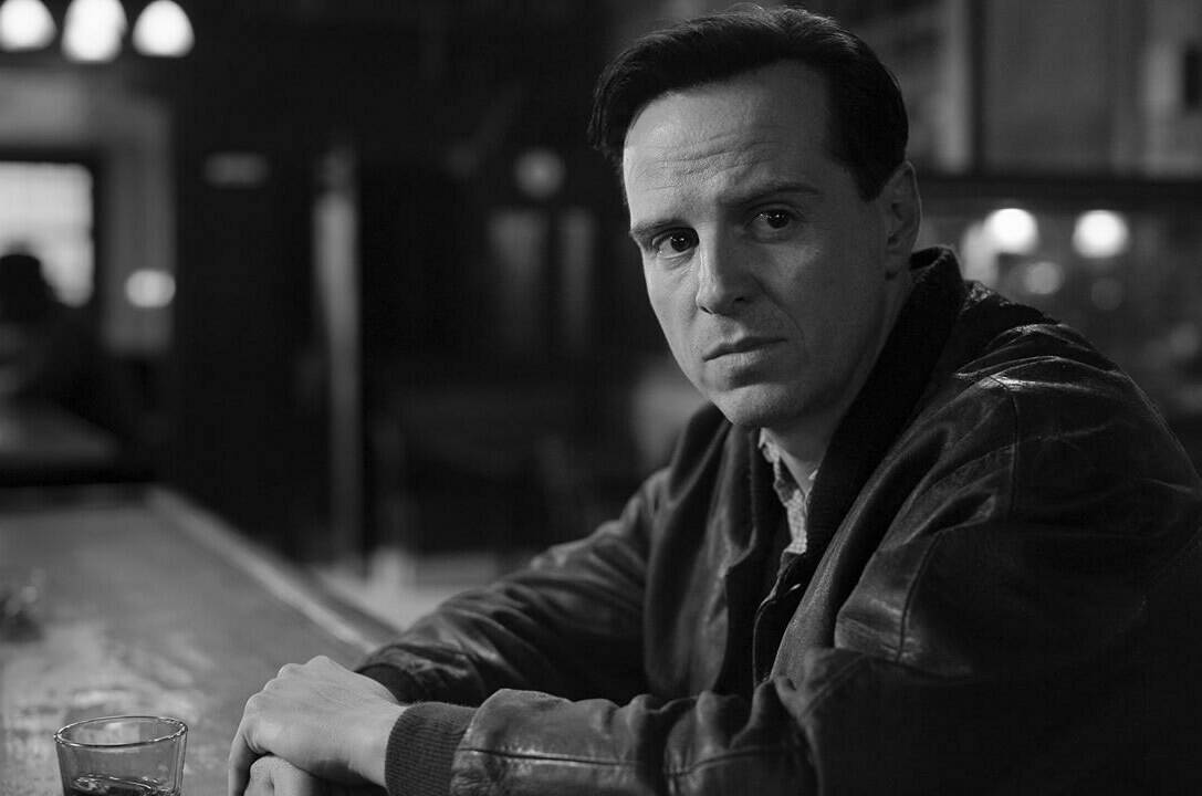 This image released by Netflix shows Andrew Scott as Tom Ripley in a scene from “Ripley.” (Netflix via AP)