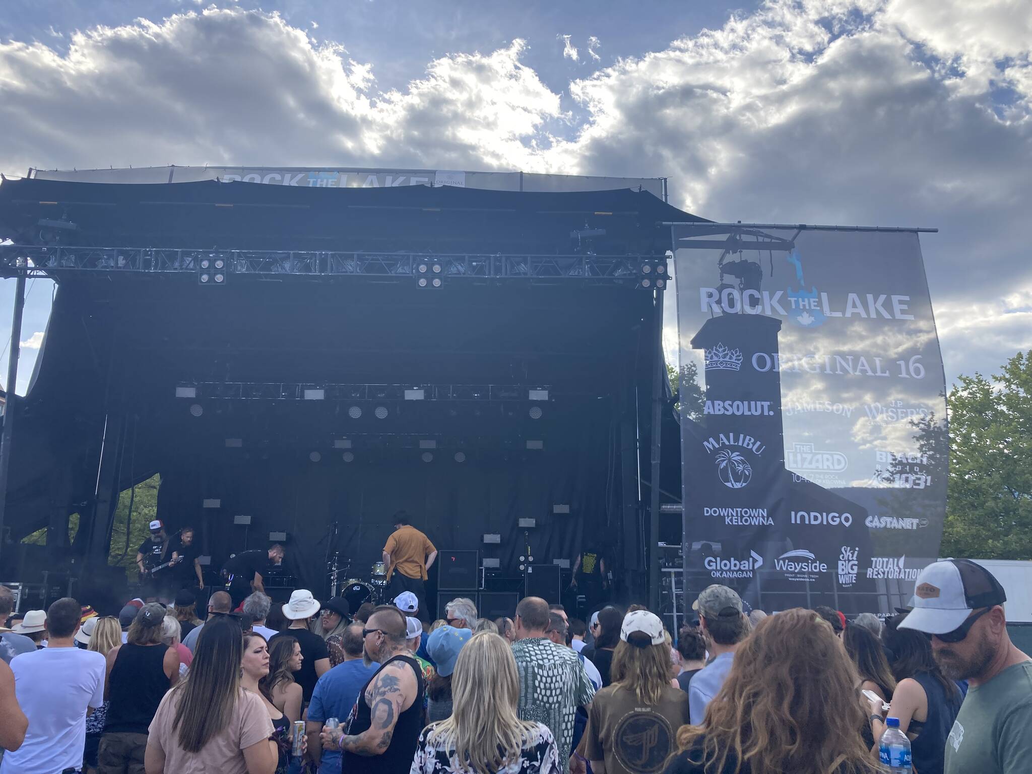 Thousands attended the Rock the Lake music festival over the weekend of Aug. 11-13. (Caity Henry/Capital News)