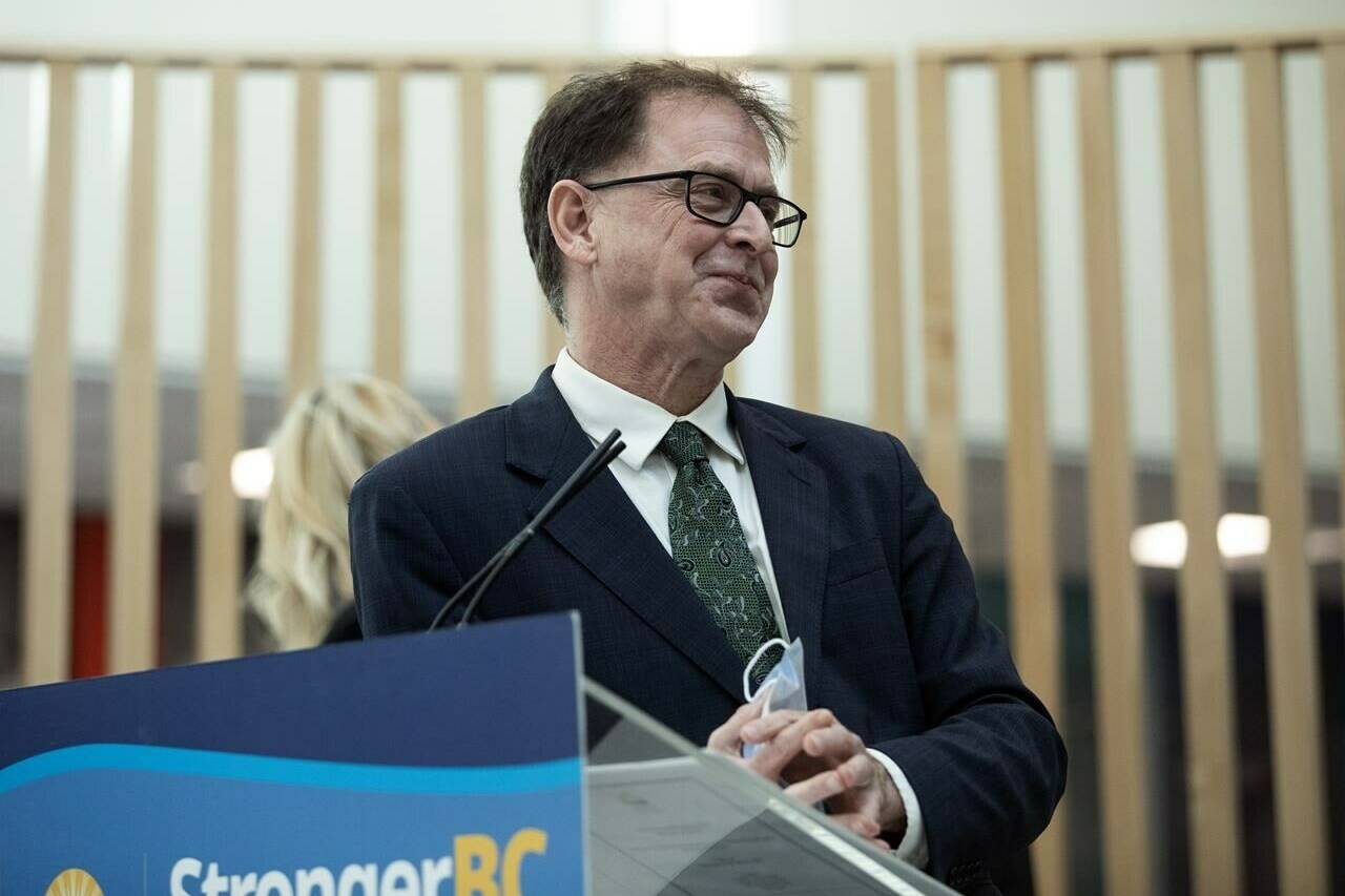 Health Minister Adrian Dix officially launched the Hospital at Home program in Vancouver. (THE CANADIAN PRESS/Marissa Tiel)