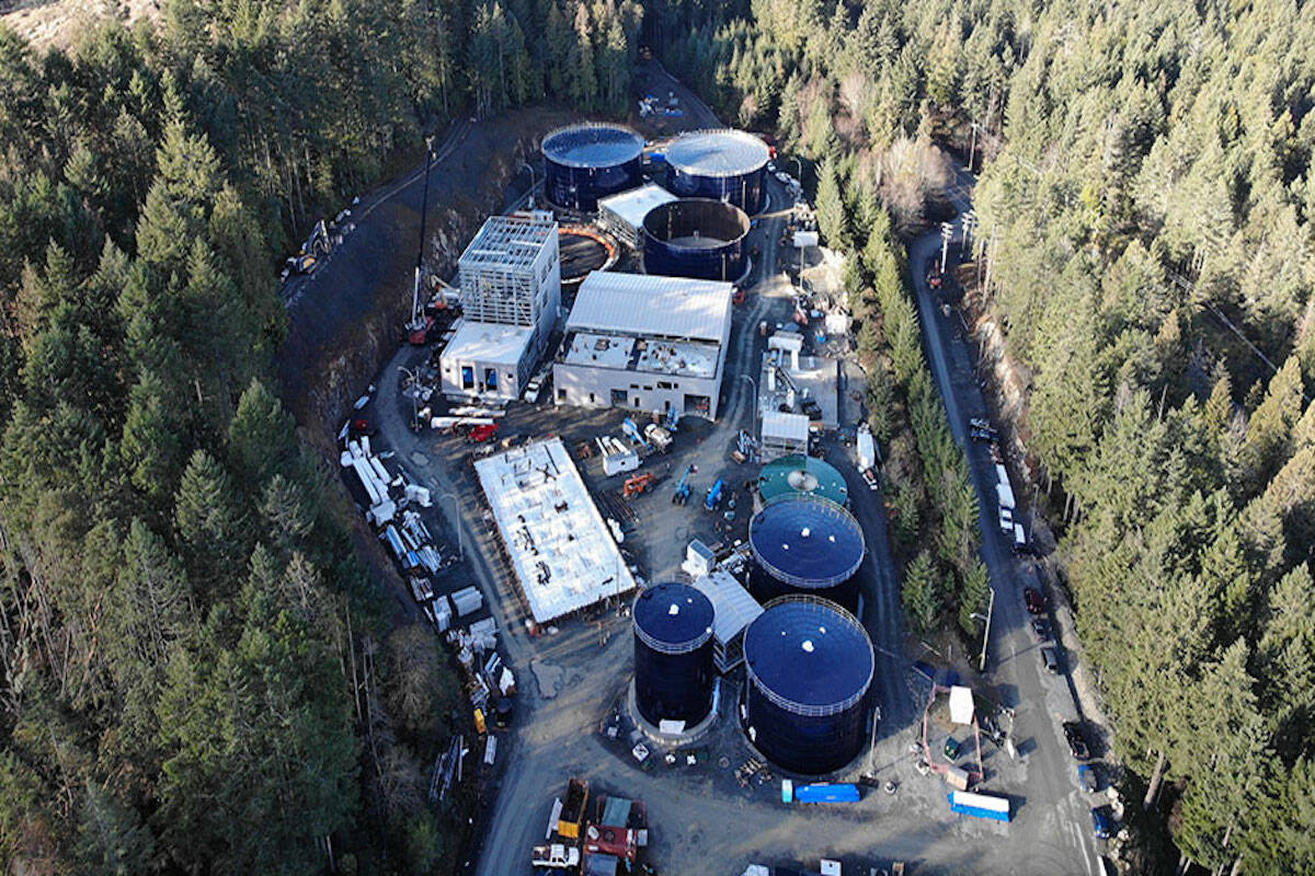 Synagro, which built and operates a CRD facility that helps produce the region’s biosolids, has responded to a lawsuit brought on by Texas farmers who said the company’s product made them sick. Pictured is the CRD’s residuals treatment facility at Hartland landfill. (Courtesy of Synagro)