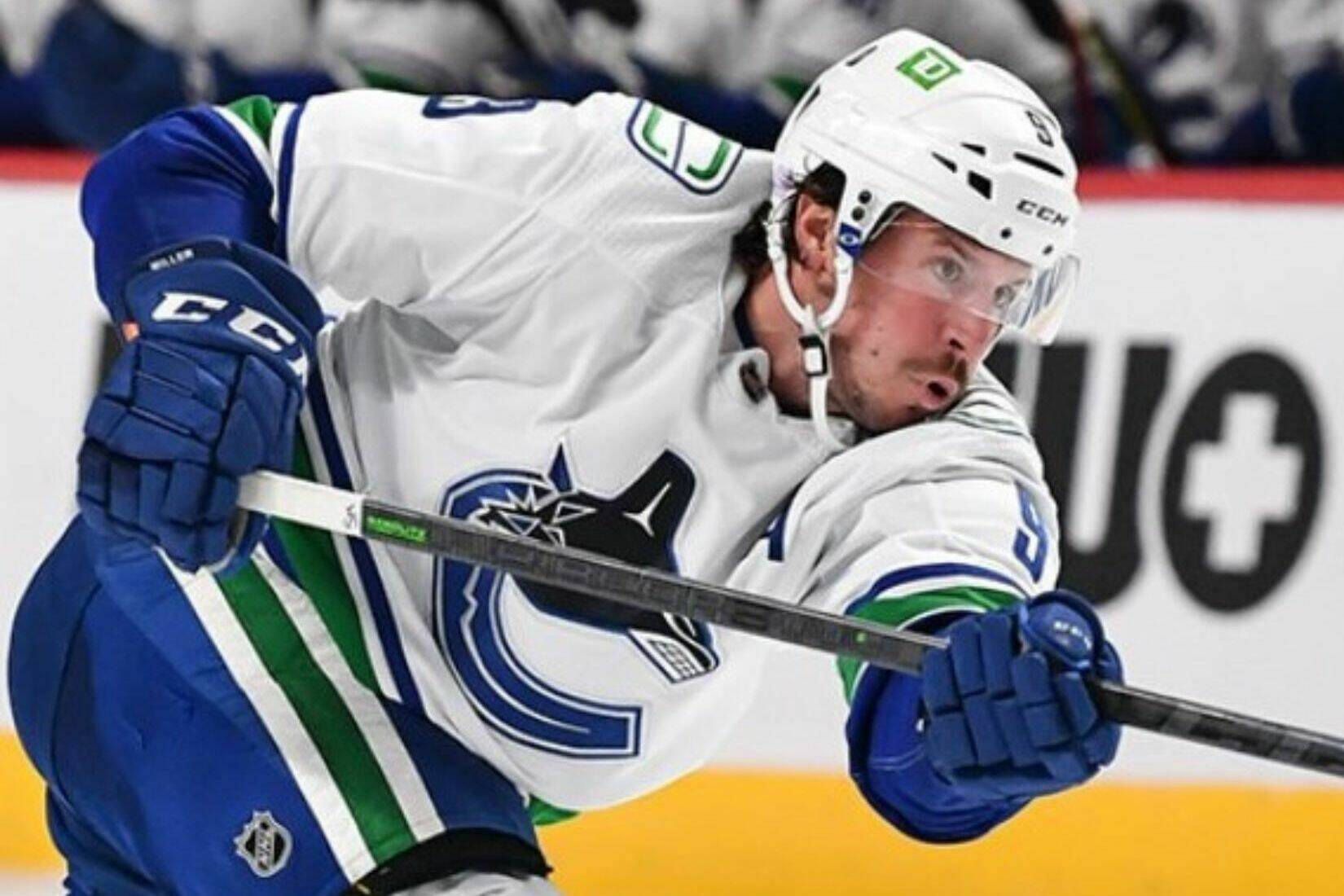 “You have the whole team come in and buy in getting the summer over a month earlier than normal. You put the work in and really come together. It’s certainly part of the process. We played a lot of good hockey this year and we should be proud,” J.T. Miller on the Canucks 50-win season. Vancouver Canucks photo
