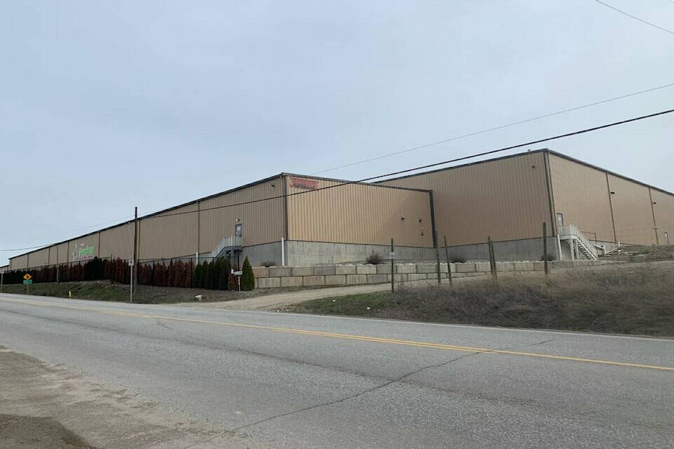 Sandher Fruit Packers packinghouse is located in Ellison at the intersection of Old Vernon and Scotty Creek roads. (File photo)