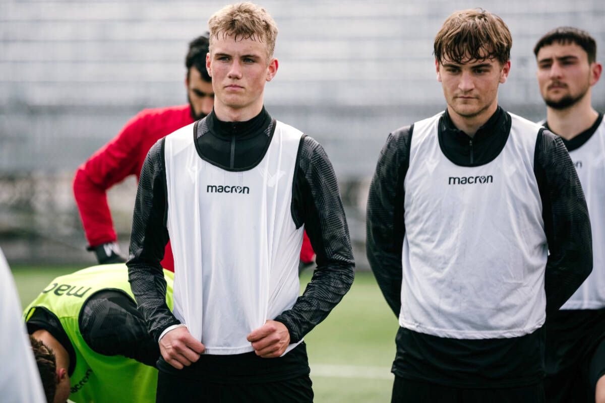For the second year running, Vancouver Football Club have signed a young Lower Mainland player out of their open trials.This time it’s Squamish’s own Joey Buchanan. (Beau Chevalier, VFC/Special to Langley Advance Times)