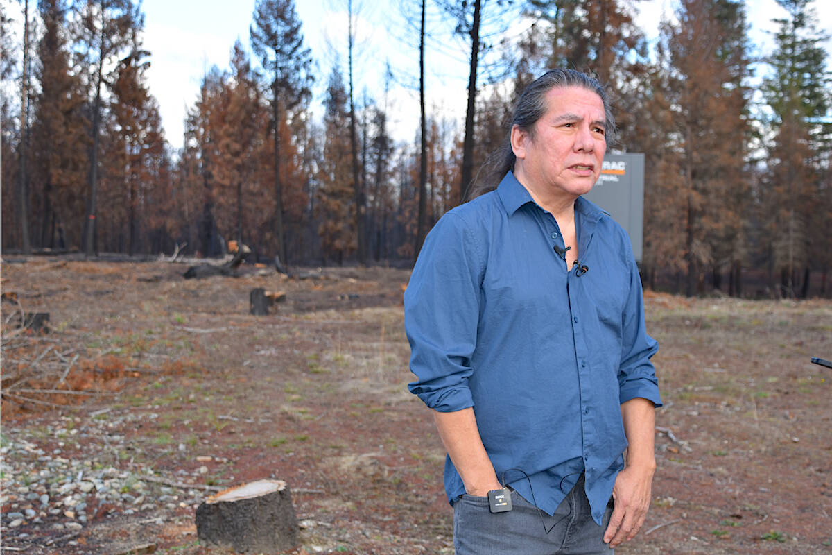 Skwlāx te Secwepemcúl̓ecw Kukpi7 James Tomma stated that non-band members are not allowed to harvest edible mushrooms on band land, and that doing so could result in prosecution for trespassing. (Heather Black-Salmon Arm Observer)