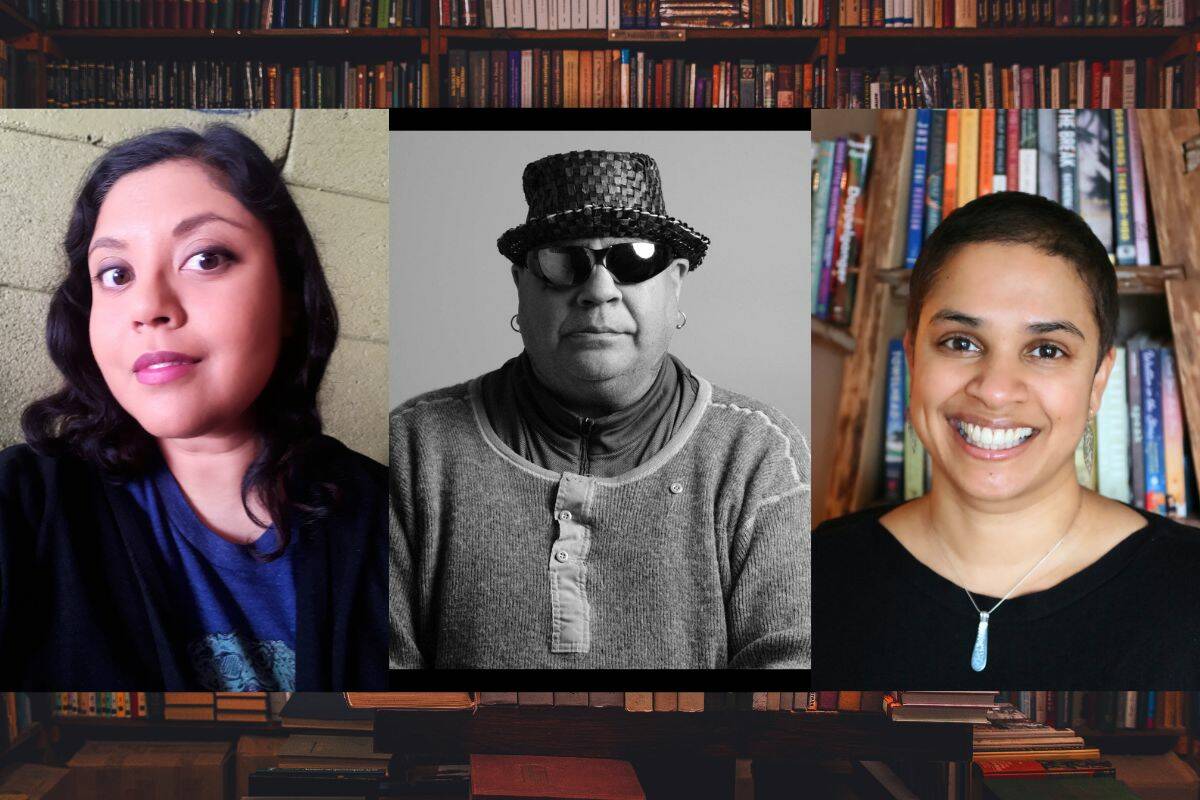 Premee Mohamed, Joseph Dandurand and Tanya Boteju are all presenters at The Federation of British Columbia Writers’ BC Writers Summit in 2024. (Individual photos courtesy Federation of British Columbia Writers)