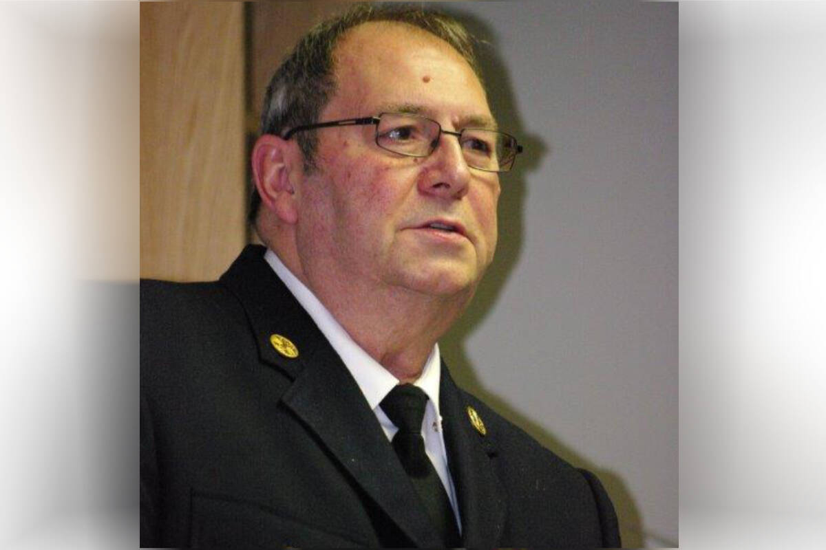 Longtime Okanagan Falls fire chief Bob Haddow died in April 2024 at the age of 82. (Photo- Okanagan Falls Volunteer Fire Department/Facebook)