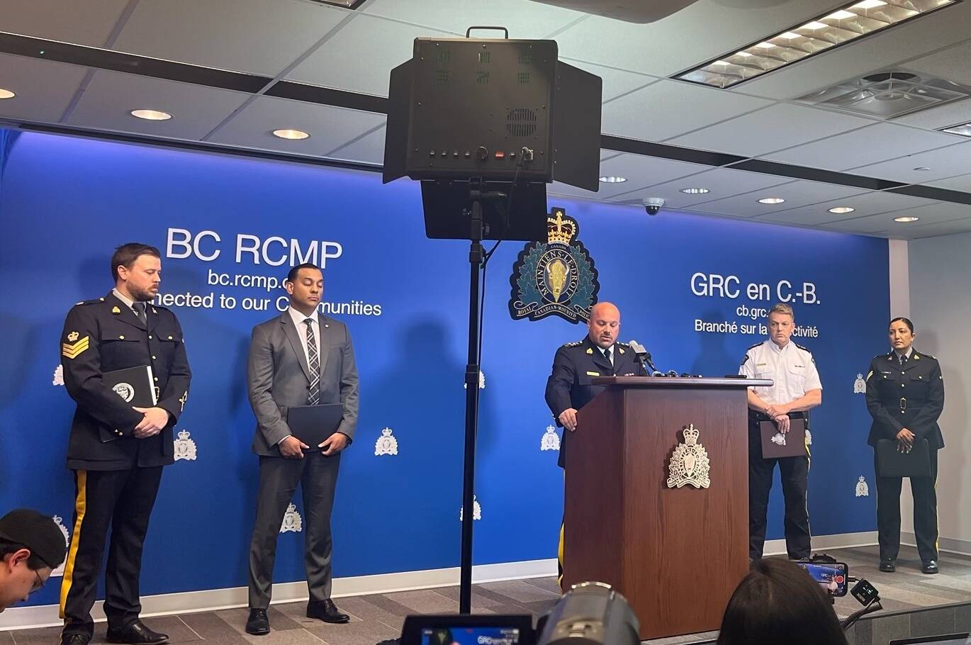 Police provided an update to media regarding the murder of Hardeep Singh Nijjar at a press conference on Friday (May 3) afternoon. (Sobia Moman photo)