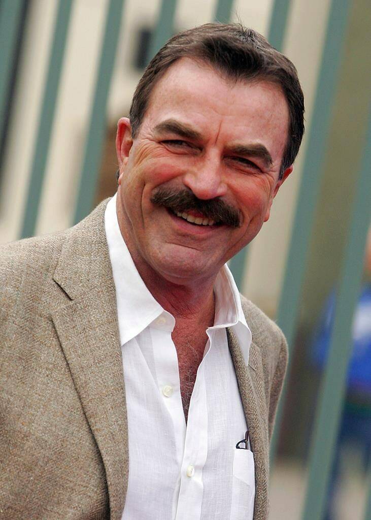 FILE - Actor Tom Selleck arrives at the 15th Annual Entertainment Industry Foundation Revlon Run/Walk For Women in Los Angeles on Saturday, May 10, 2008. (AP Photo/Dan Steinberg, File)