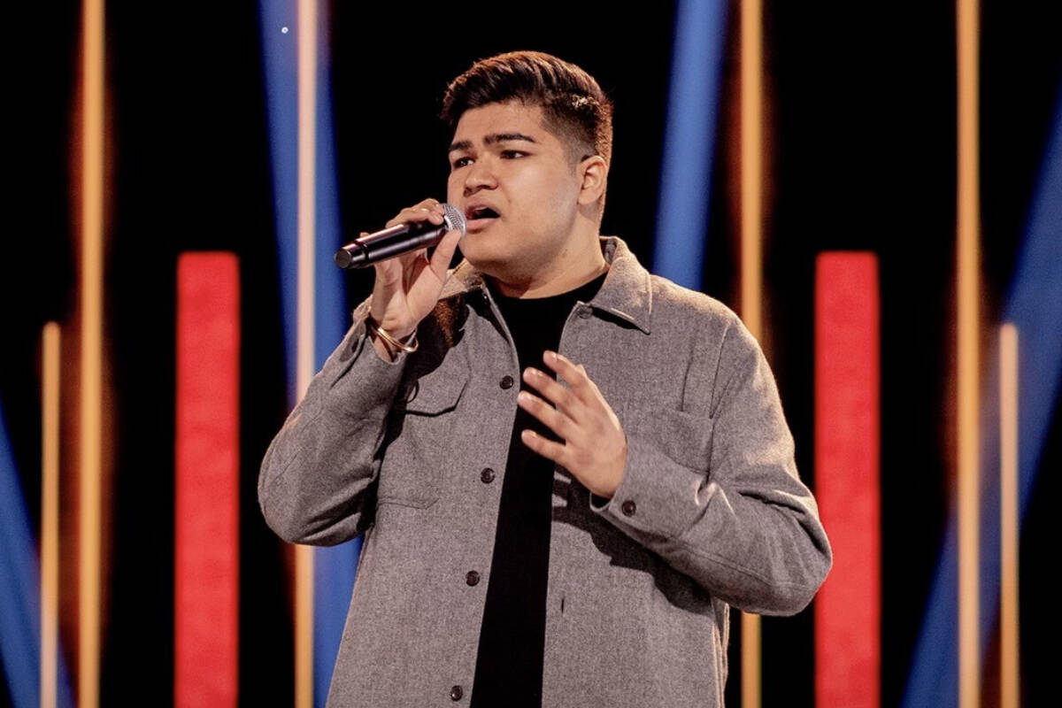 Mission singer Eshan Sobti performed “The Power of Love” by Frankie Goes to Hollywood during the elimination round of Canada’s Got Talent on Tuesday night (May 7). /Submitted Photo, Courtesy of Citytv