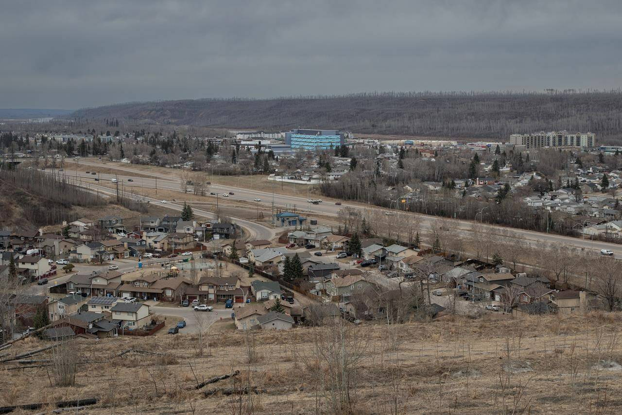 A view of Fort McMurray, Alta., on April 24, 2024. THE CANADIAN PRESS/Amber Bracken