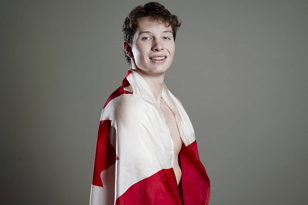 Canadian Para-Swimmer Nicholas Bennett of Parksville. (THE CANADIAN PRESS/Arlyn McAdorey)