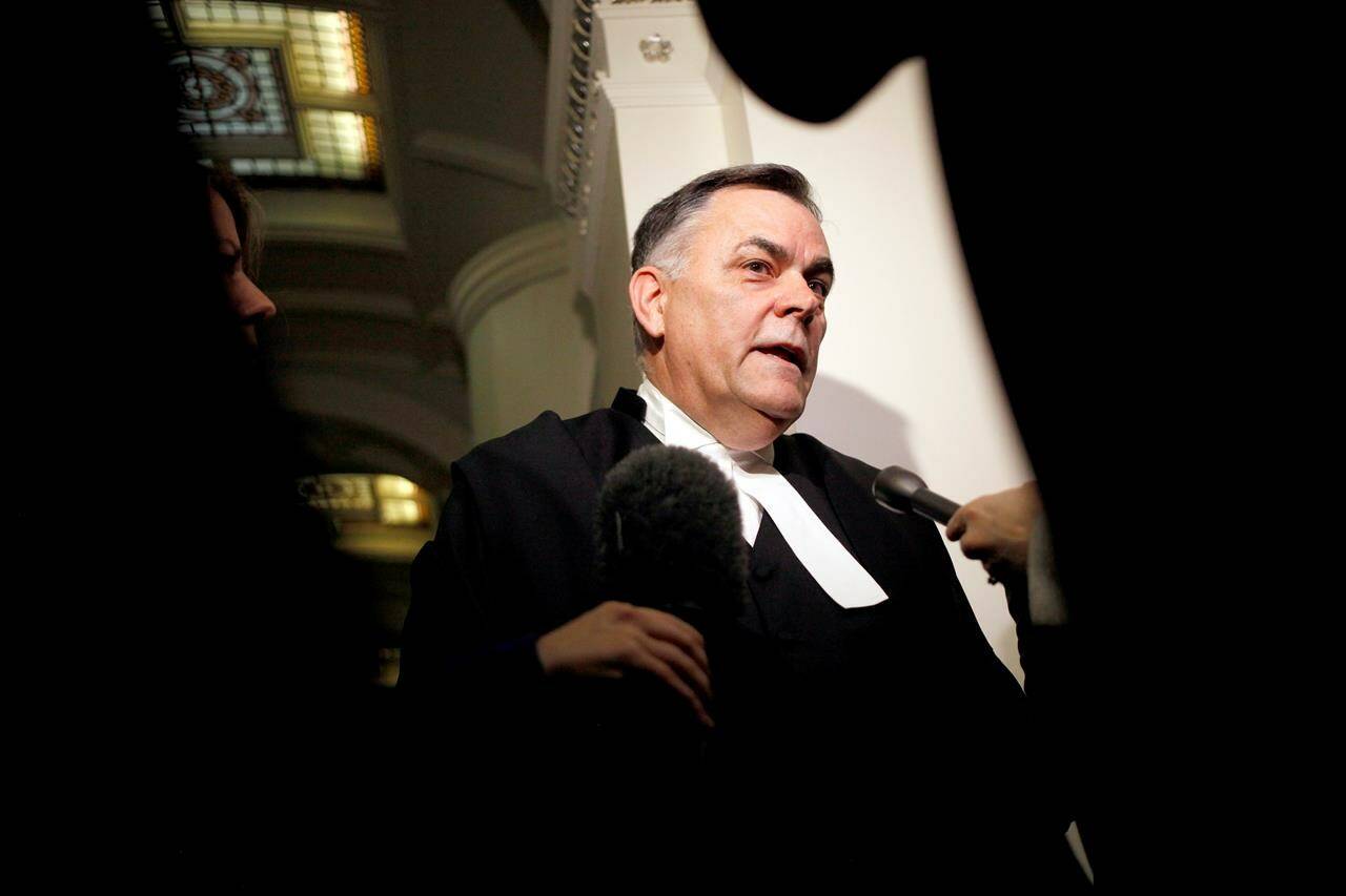 A former prison judge who saw Robert Pickton at British Columbia’s Kent maximum security prison says the serial killer’s personal security was the likely reason he was transferred to maximum security Port-Cartier Institution, northeast of Quebec City. Darryl Plecas, then-Speaker of the BC Legislature answers questions from the media in Victoria, Thursday, May 16, 2019. THE CANADIAN PRESS/Chad Hipolito