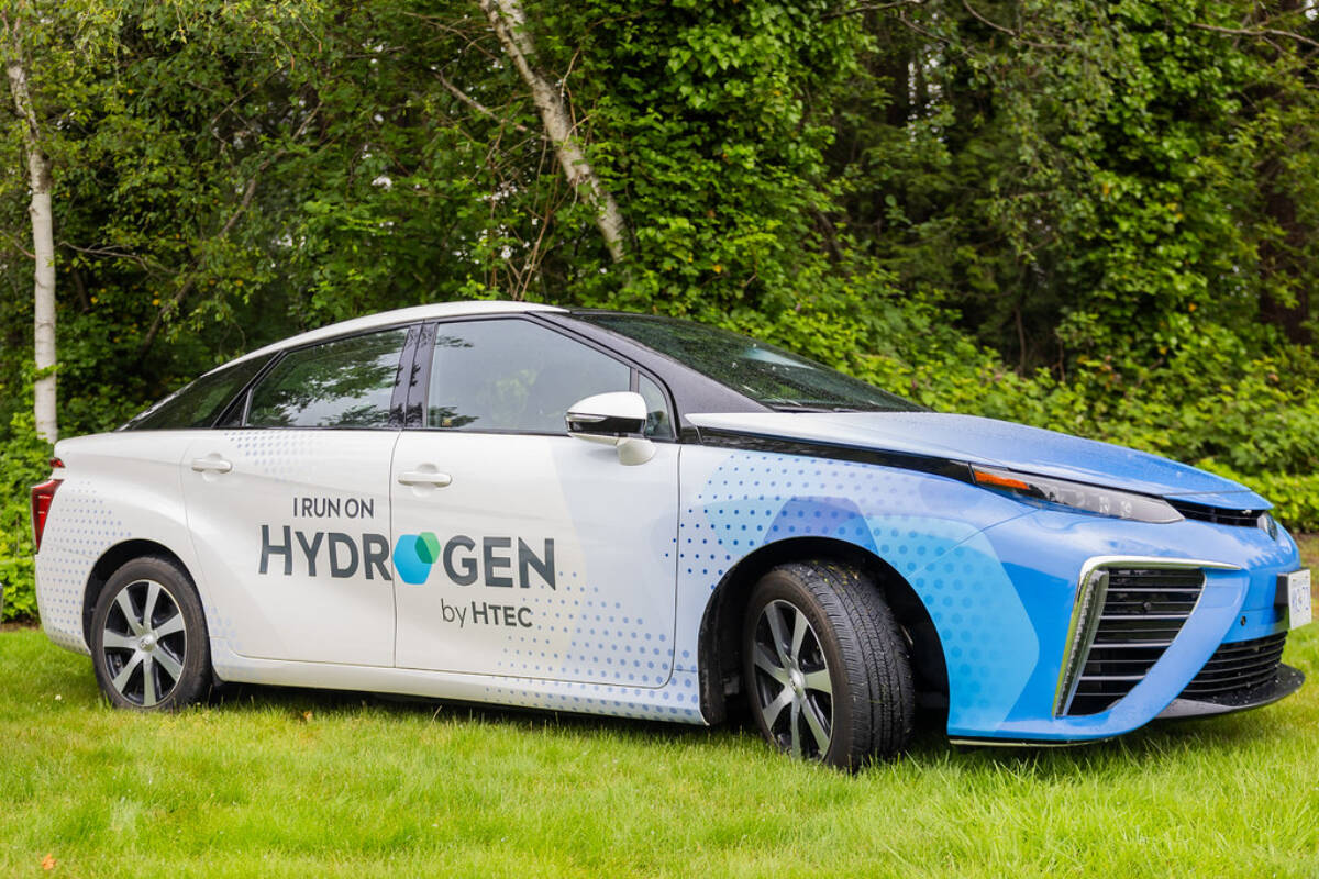 Hydrogen-powered vehicles could become more common on B.C. roads, especially in Nanaimo, which is one of three cities selected to produce hydrogen for a provincewide hydrogen fuel production and distribution network. (Photo submitted)