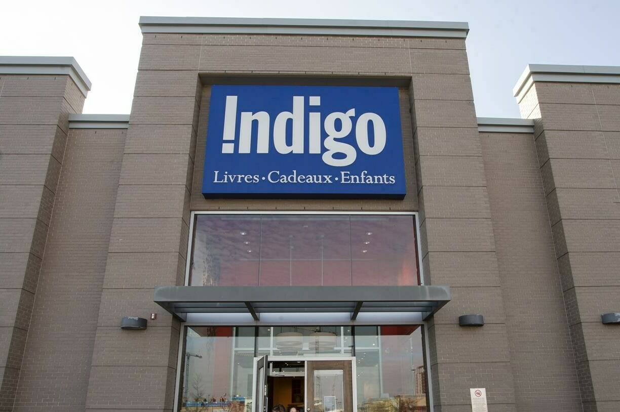 An Indigo bookstore is seen Wednesday, Nov. 4, 2020 in Laval, Que. THE CANADIAN PRESS/Ryan Remiorz