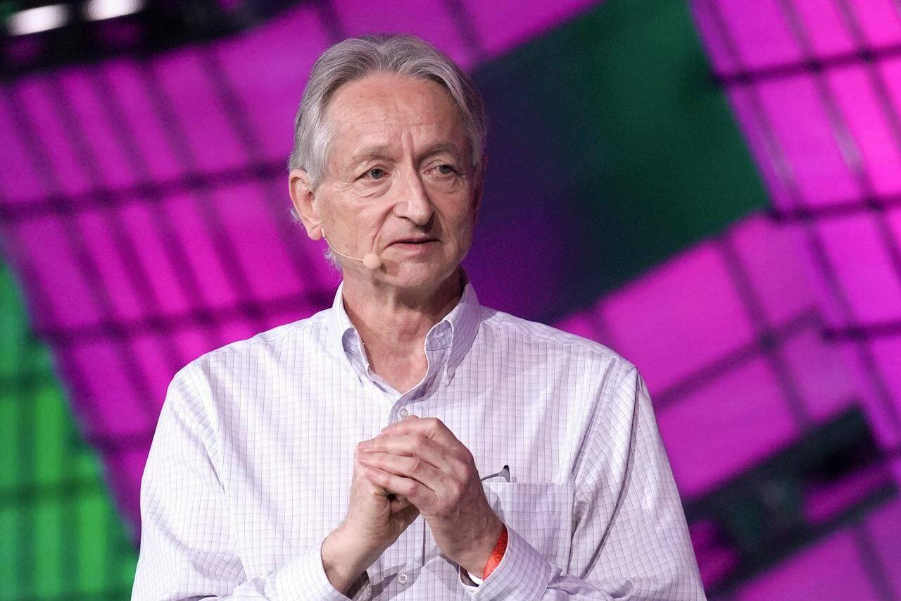 Web Summit will begin hosting its final Collision tech conference in Toronto today. Geoffrey Hinton, known as the "Godfather of AI" speaks at the Collision conference in Toronto on Wednesday, June 28, 2023. THE CANADIAN PRESS/Chris Young