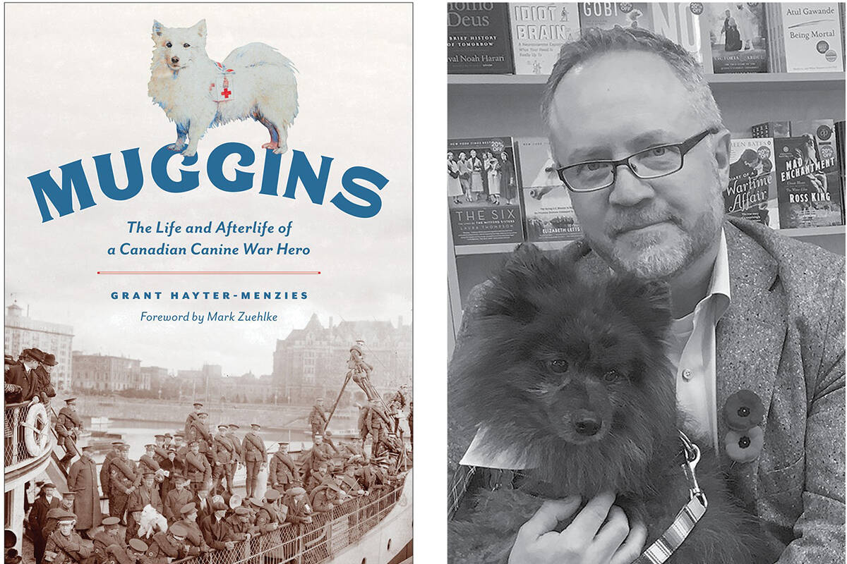 In his new book, Sidney author Grant Hayter-Menzies explores the life of local historical celebrity Muggins. (Courtesy Heritage House)