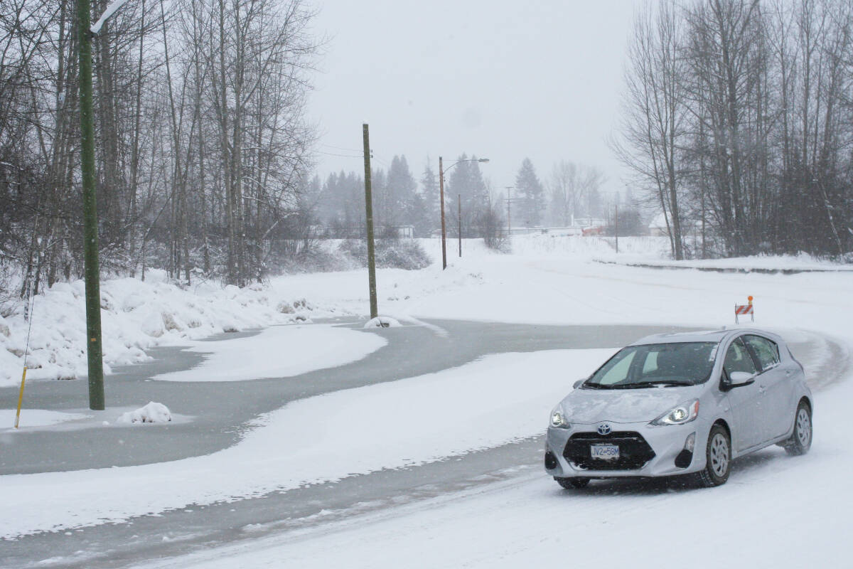 The city of Quesnel closed the Johnston Bridge Loop. (Cassidy Dankochik Photo - Quesnel Cariboo Observer)