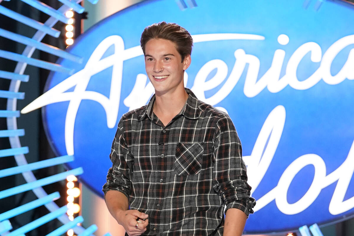 Cameron Whitcomb passes his American Idol audition in Austin, Tex., to advance to the show’s Hollywood Week. (Photo courtesy ABC/Eric McCandless)