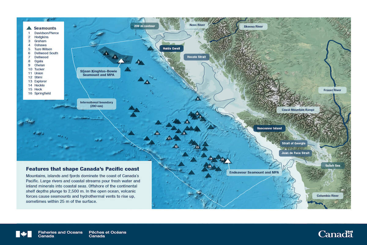 Characteristics of the Pacific Ocean. (Government of Canada)