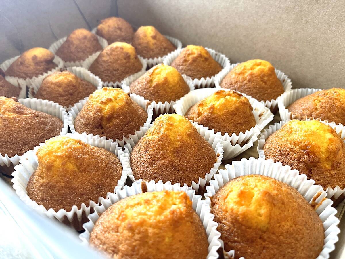 A prized family recipe for orange cake was turned into cupcakes by BeNanna Bakery. (Jennifer Feinberg/ Chilliwack Progress)